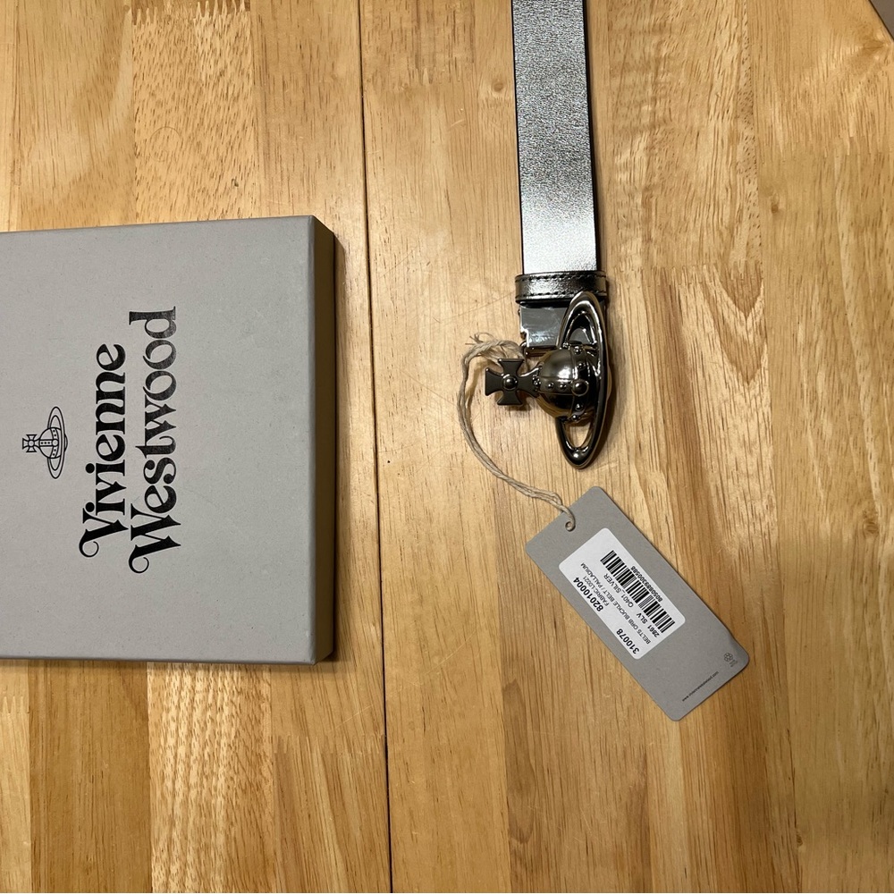 Vivienne Westwood Silver Orb Belt